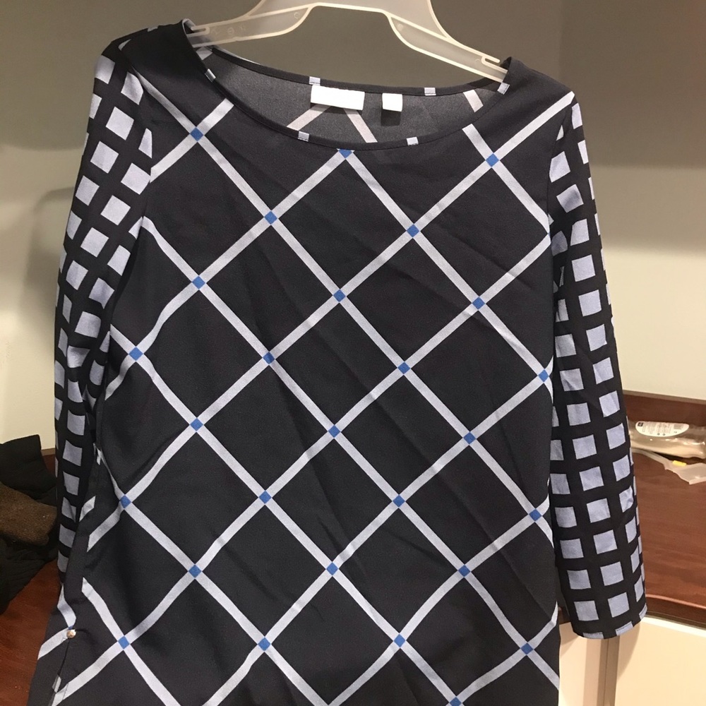 Navy blue blouse !